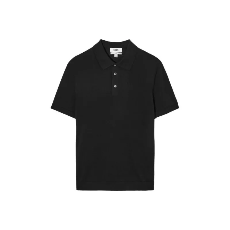 COS Polo Shirts Men Black-0