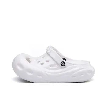 CN Skate Wave Beach Clogs Unisex White Moonlight
