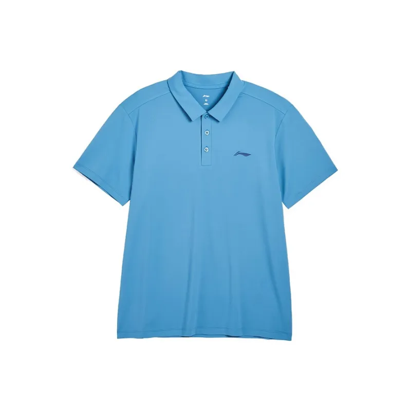 LiNing Polo Shirt Unisex Paris Blue-0