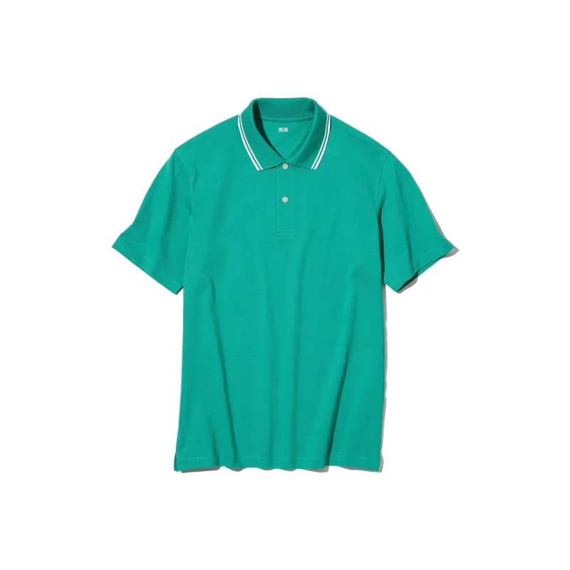 UNIQLO Polo Shirt Men's Grass Green-0