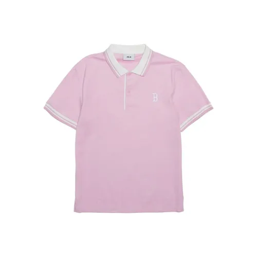 MLB Boston Red Sox Polo Shirt Unisex Hemp Pink