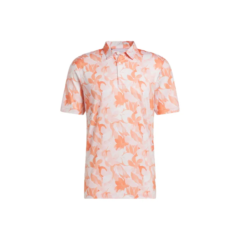 Adidas Polo Shirts Men Fusion Coral Pink-0