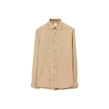 Burberry SS23 Shirt Men's Camel 80666221