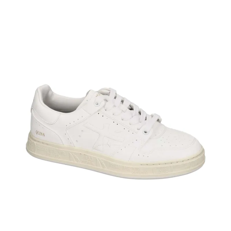 PREMIATA Quinn Low Top Skateboard Shoes Women's White-2