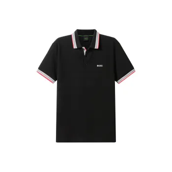 HUGO BOSS Polo Shirt Men's Dark Black