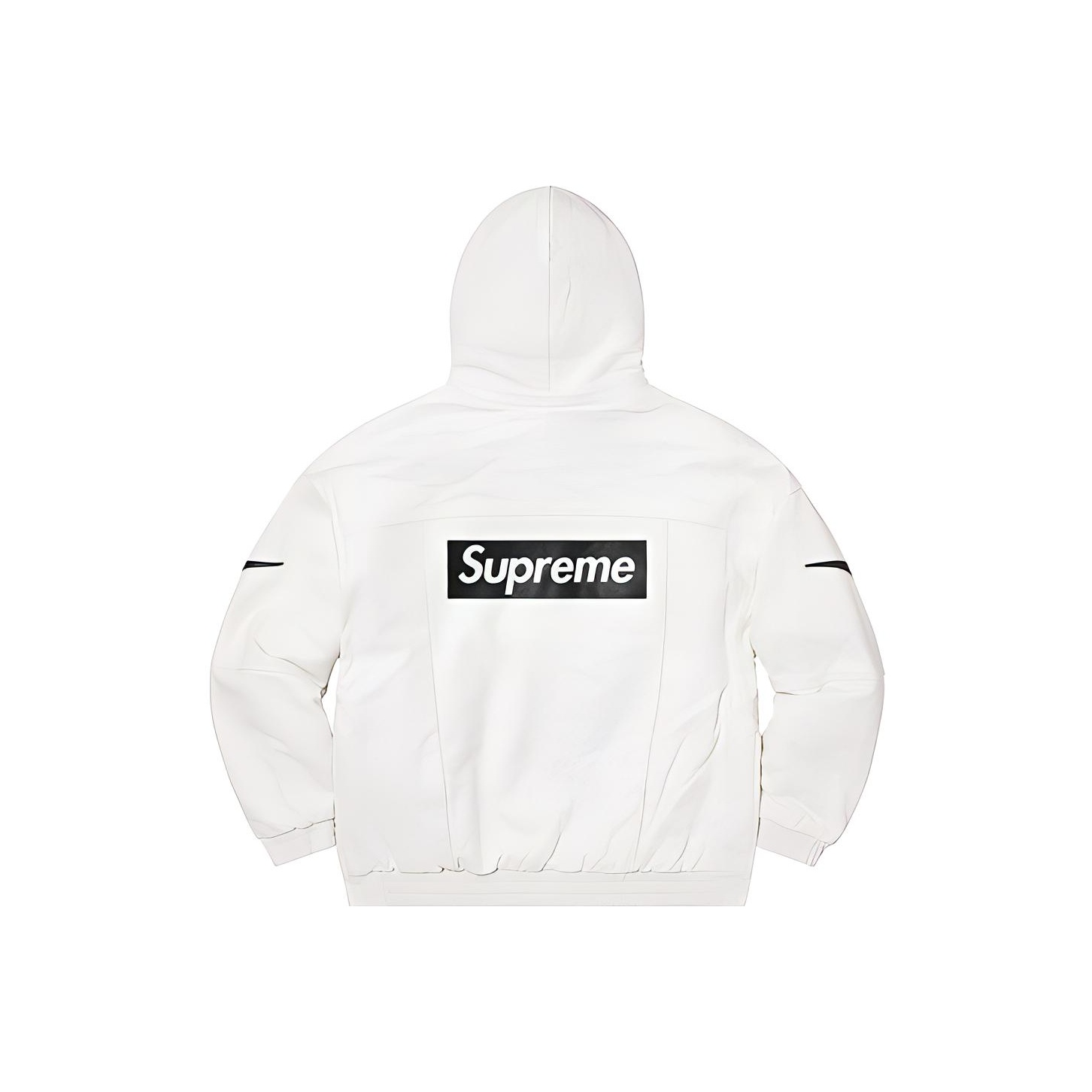 Supreme Nike Leather Anorak L - POIZON Supreme Nike Leather Anorak L - POIZON