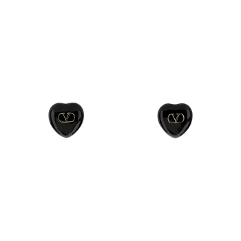 Valentino Coeur Royal VLogo Signature Earrings