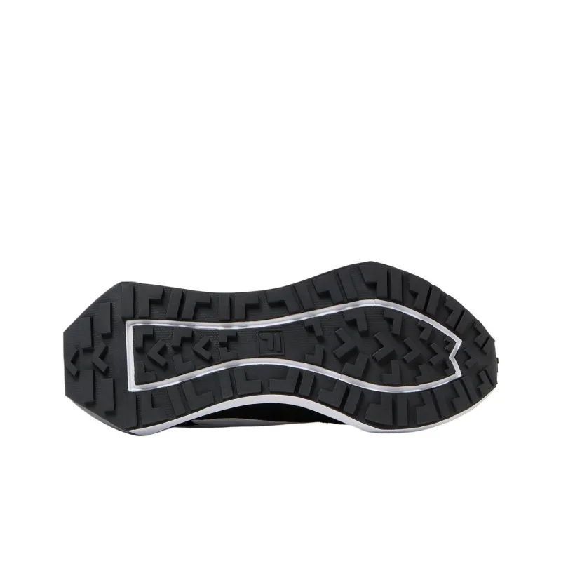 FILA Racer Energized Low Top Running Shoes Men's Black White-5