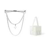 Eight-Pointed Star Pin+Love (Box)