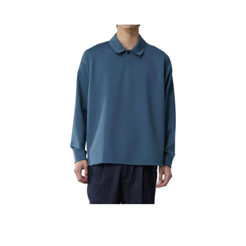UNITED TOKYO Polo Shirt Men's Blue Gray-0
