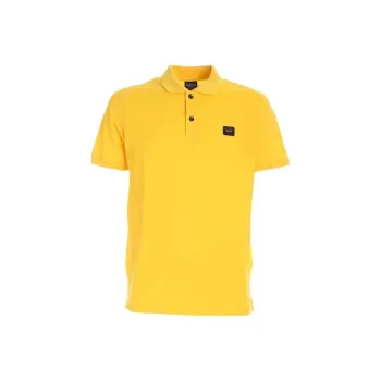 Paul & Shark Logo Patch Short Sleeved Polo Shirt