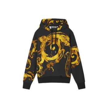 VERSACE JEANS COUTURE Watercolor Couture Drawstring Hoodie
