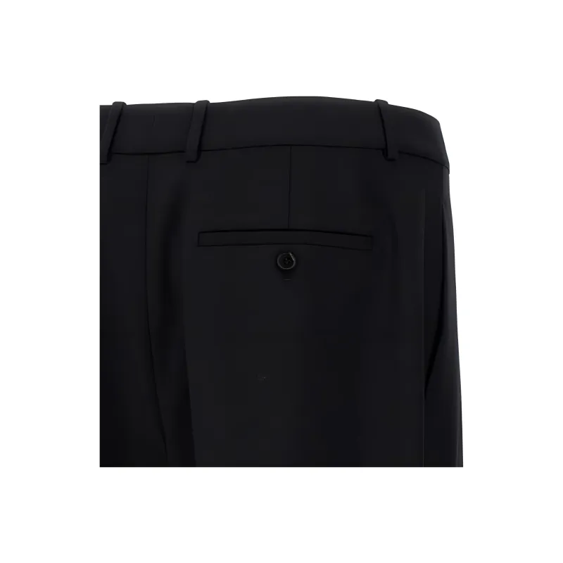 SAINT LAURENT 90'S Straight Leg Pants-2