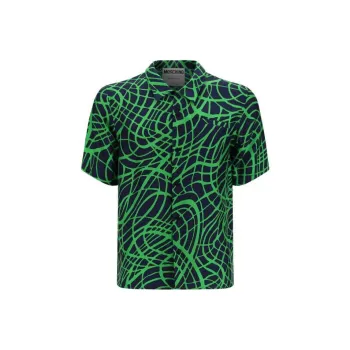 MOSCHINO Shirts Men Green