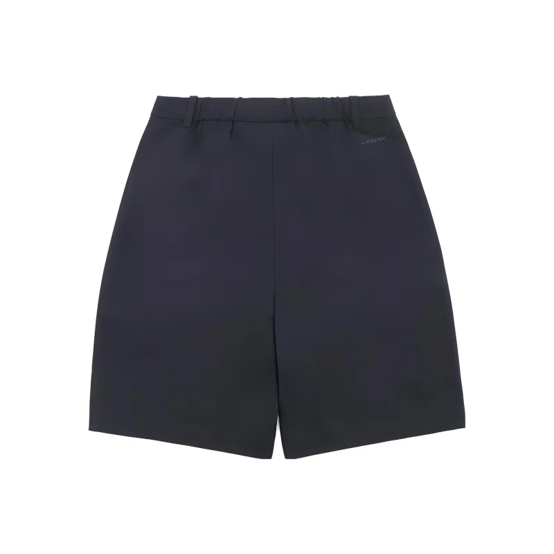 LI-NING 1990 Commuter Series Casual Shorts Women's Dark Ship Blue-1