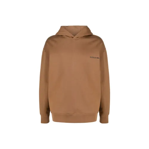 A COLD WALL* Essentials Logo print Cotton Hoodie