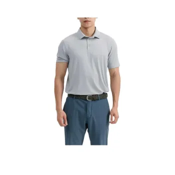 DECATHLON Polo Shirt Men's Silver Gray