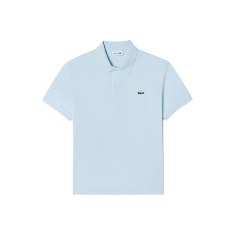 LACOSTE Polo Shirt Men's Light Blue-0