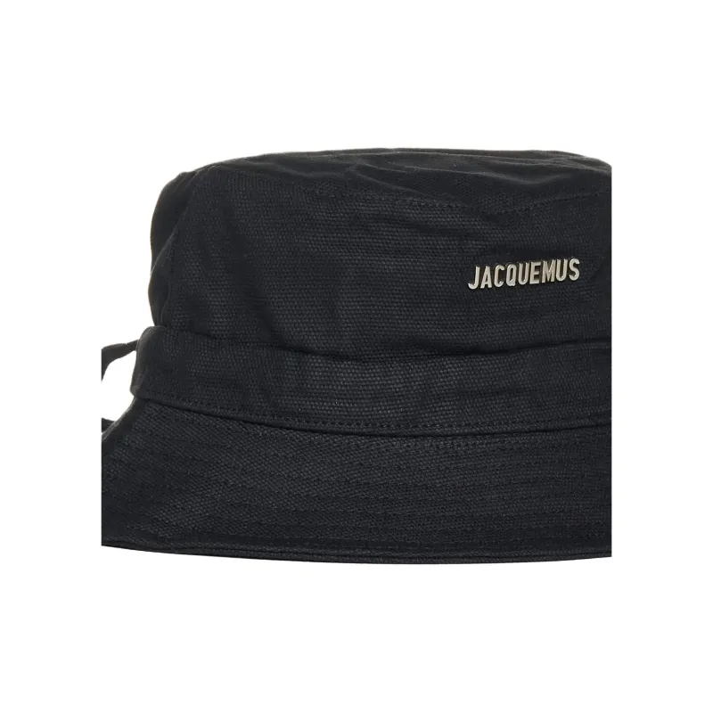 Jacquemus Logo Lettering Bucket Hat-3