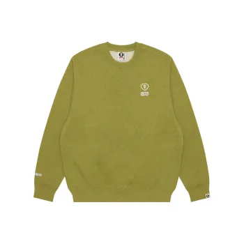 Aape Logo patch Crew neck Sweatshirt
