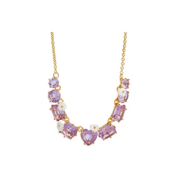 LES NEREIDES Gold Plated Necklaces Women's Purple