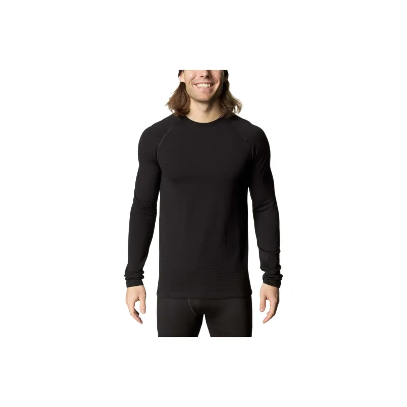 Houdini M's Desoli Thermal Crew Sweatshirt Men's Pure Black-0