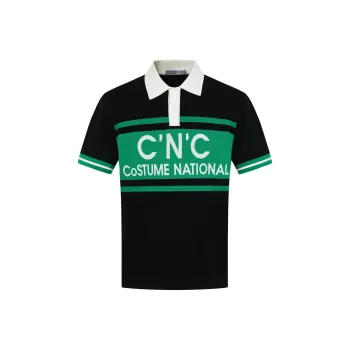 C'N'C Rhythm Party Series Polo Shirt Men's Navy Blue