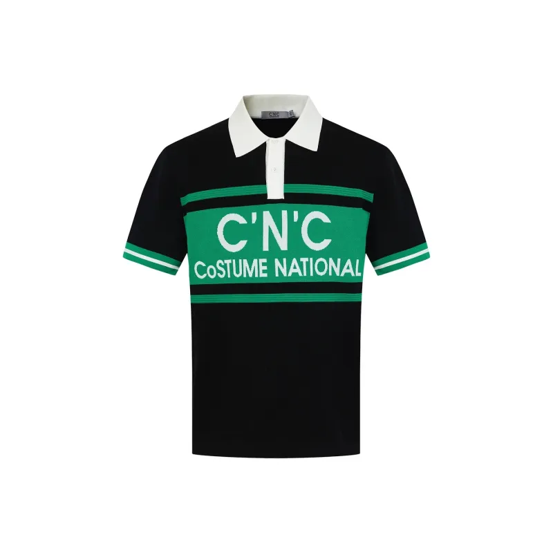 C'N'C Rhythm Party Series Polo Shirt Men's Navy Blue-0