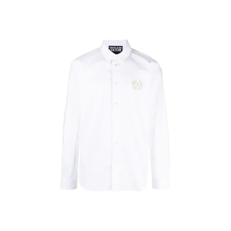 VERSACE JEANS COUTURE Shirts Men White-0