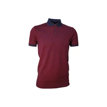 HUGO BOSS Polo Shirts Men Red