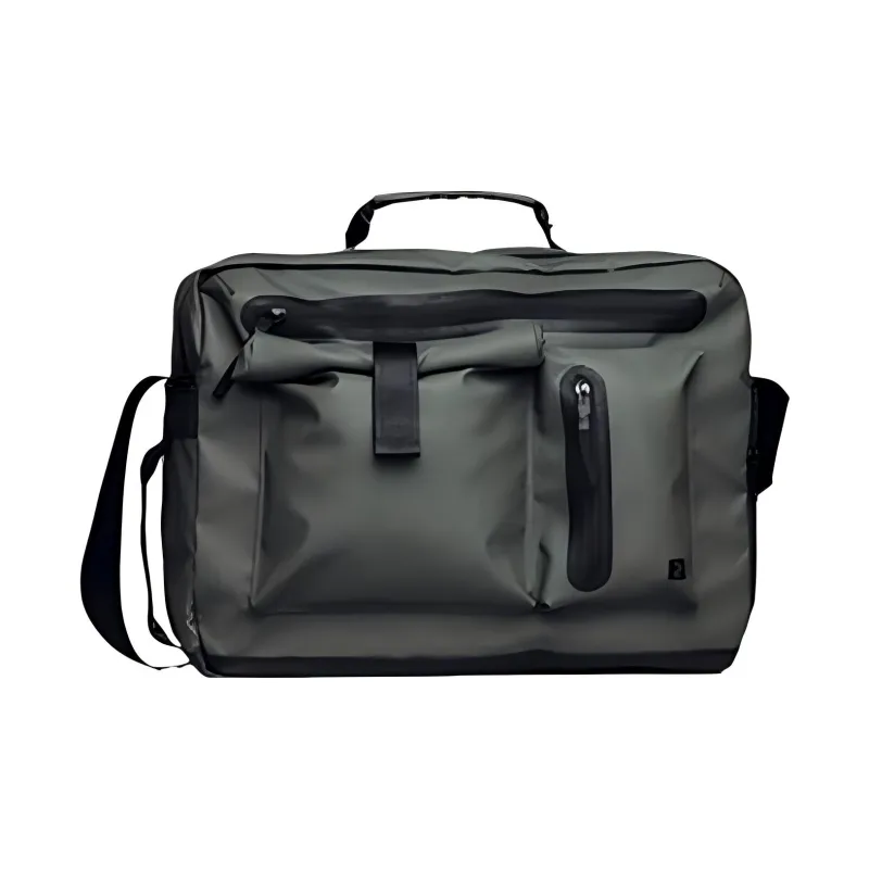 DECATHLON Polyester Crossbody Bag Regular Unisex Olive Green-0