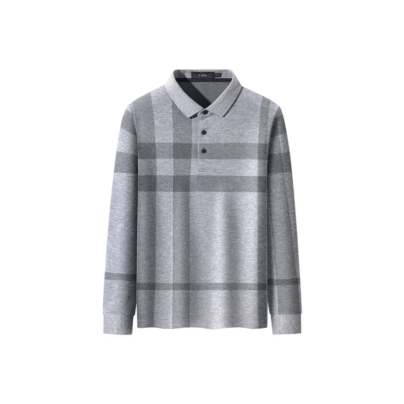 FIRS Polo Shirt Men's Heather Gray-0