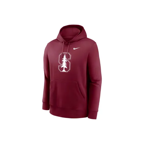 Nike Stanford Cardinal Primetime Evergreen Club Primary Logo Men's Nike College Pullover Hoodie