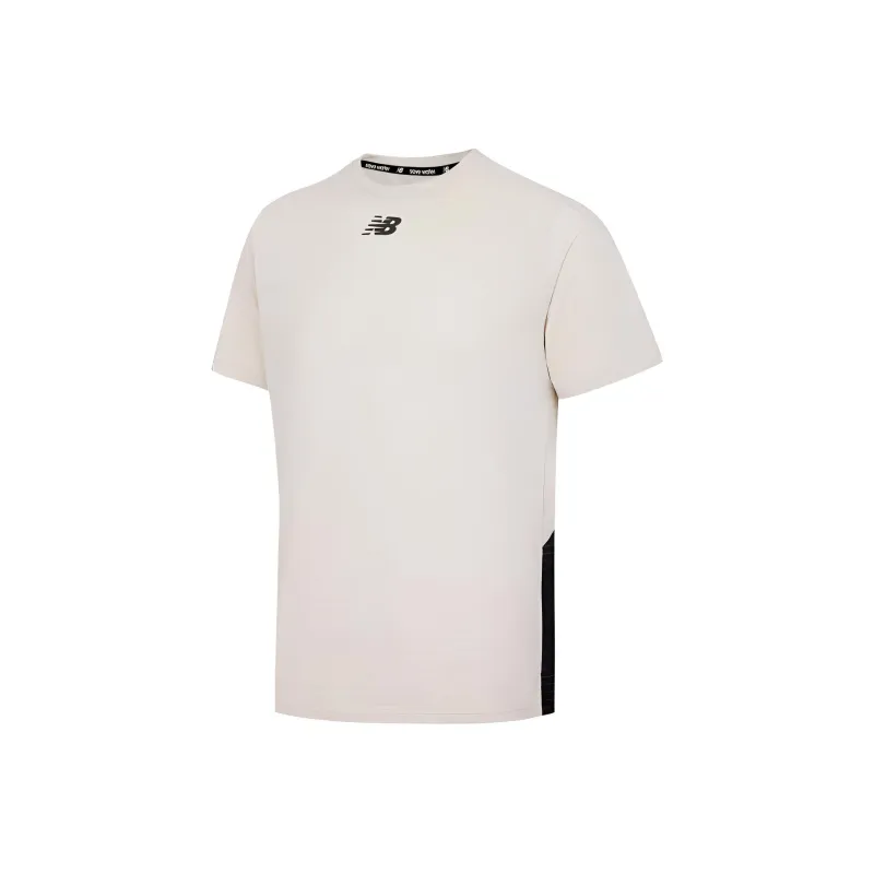 New Balance T Shirts Men Wheat-1