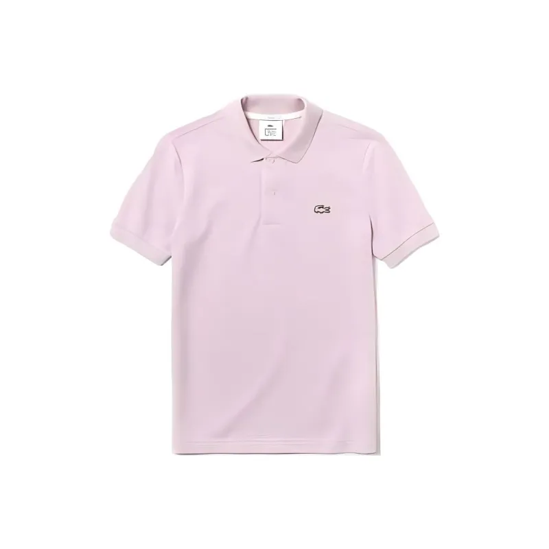 LACOSTE Polo Shirt Men's Light Purple-0