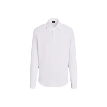 Ermenegildo Zegna Long Sleeved Polo Shirt