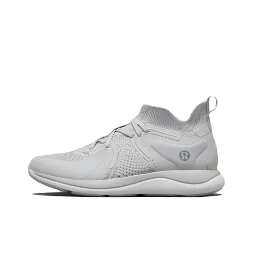 Lululemon Chargefeel 2 T3B4-32239-1040-Resistant Breathable Mid-Top stores Running Shoes Women's Gray White