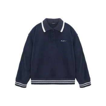UNVESNO Polo Shirt Unisex Navy Blue