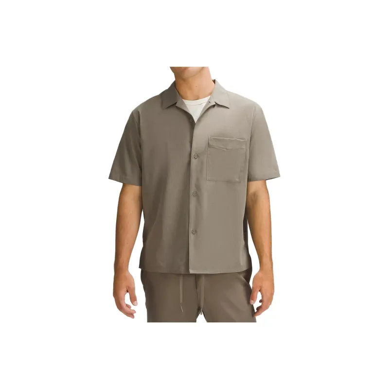 Lululemon Modern College Style Shirts Men-2