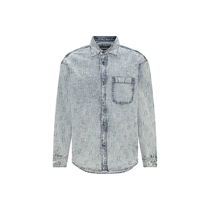 EMPORIO ARMANI Shirts Men Blue-0