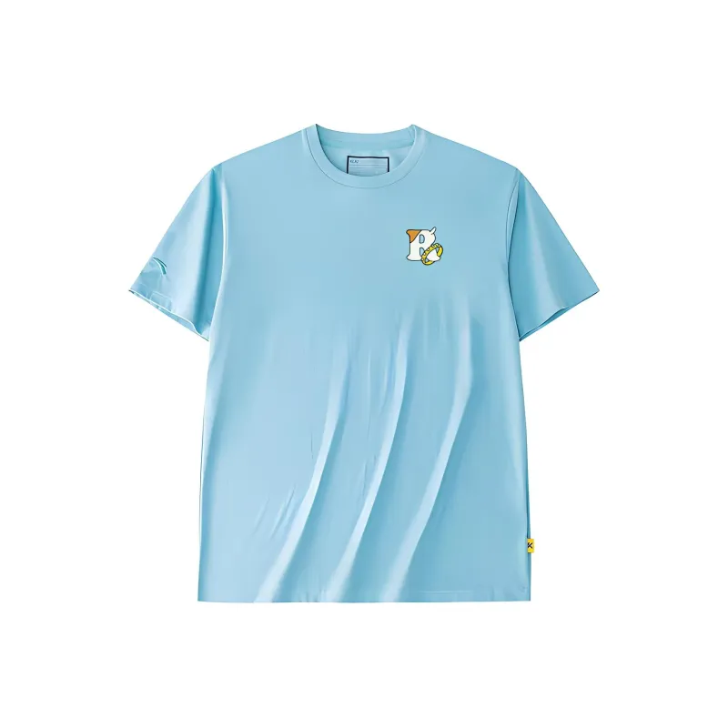 Anta Basketball Collection T-Shirt Men's Green Hibiscus-1