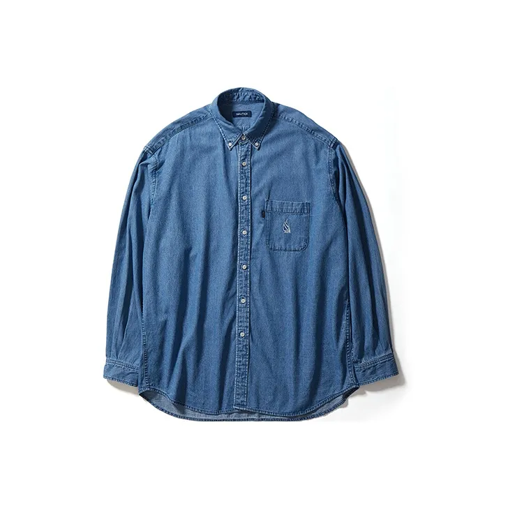 Nautica White Sail Nautica SS23 Shirts Unisex-0