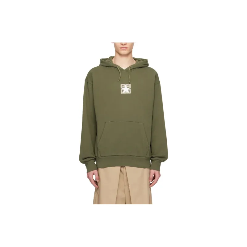 Givenchy 4G Motif Drawstring Hoodie-0