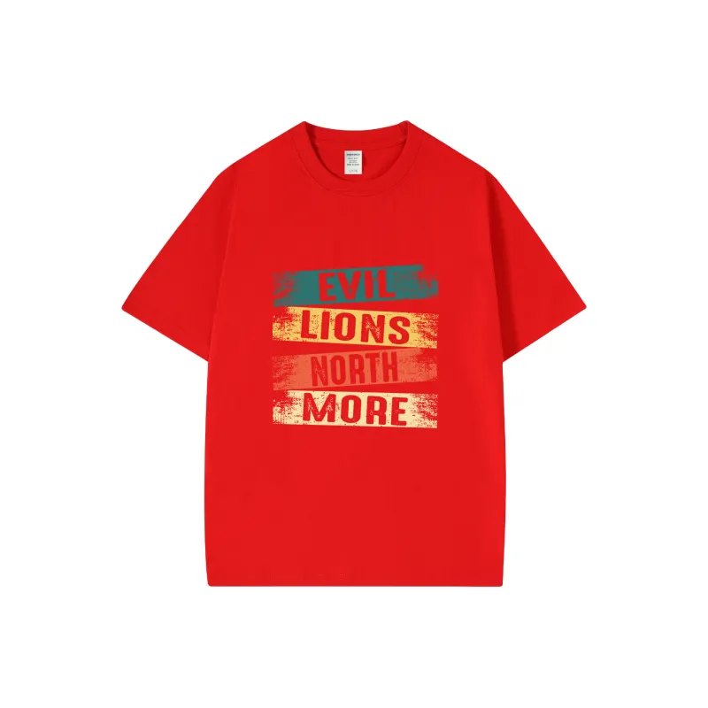 Evil Lions T Shirts Unisex-12