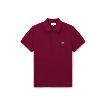 LACOSTE SS25 Polo Shirt Men's Bordeaux Burgundy