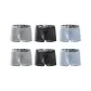6 Pack (Black 2+Gray Blue 2+Light Gray 2)