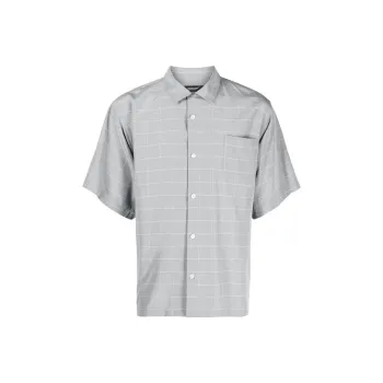 UNDERCOVER Check pattern Silk blend Shirt