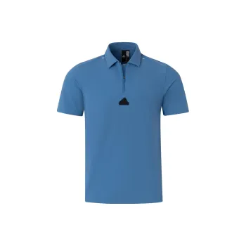Adidas Polo Shirt Men's Altered Blue