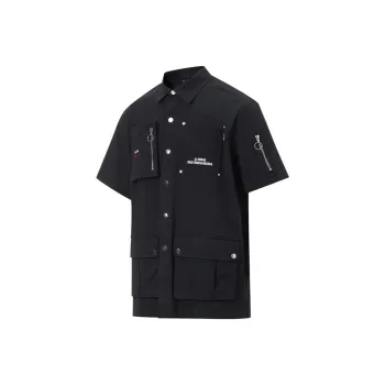 LiNing Shirts Men Black