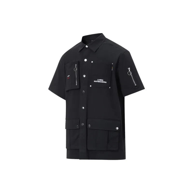 LiNing Shirts Men Black-0